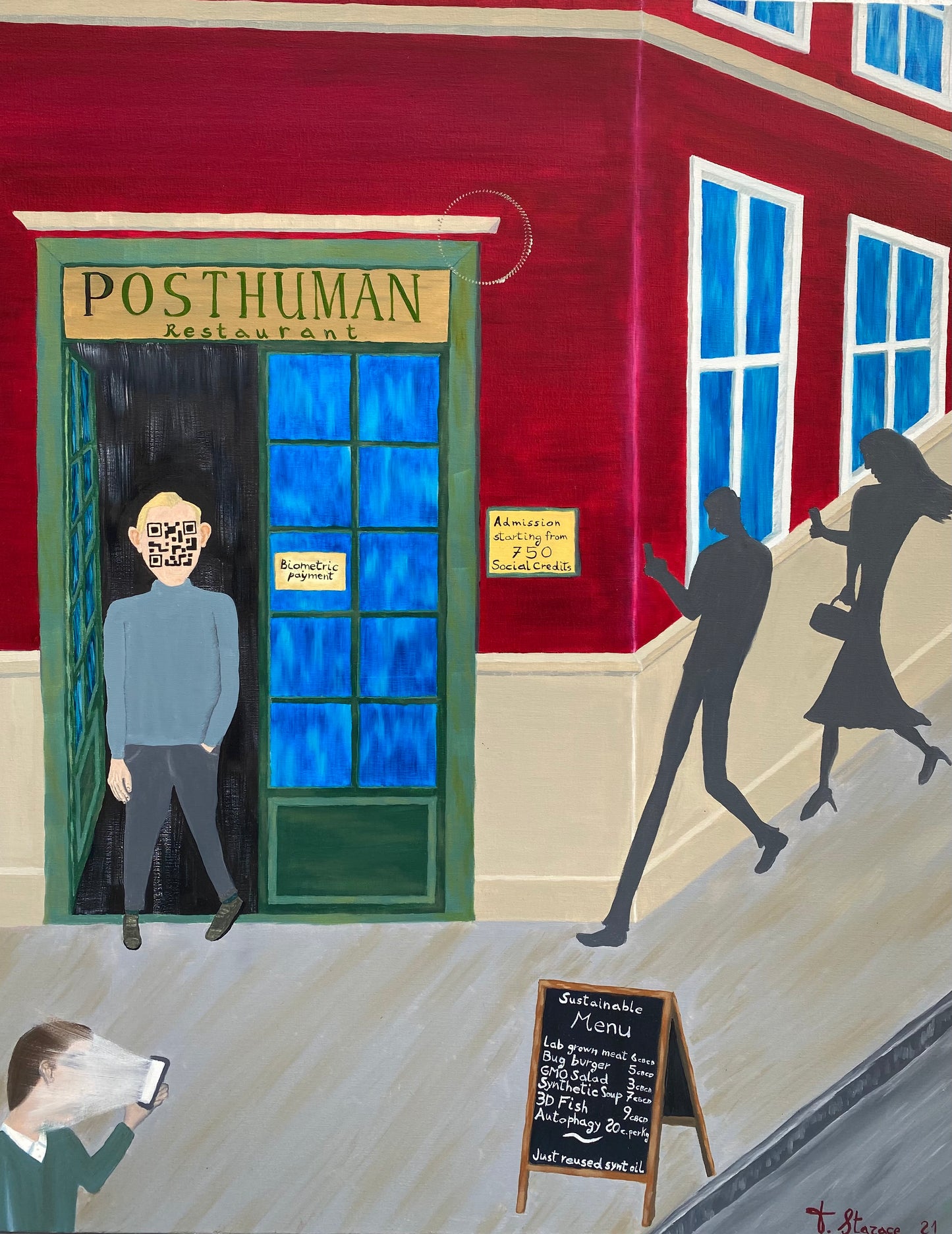 Posthumanes Restaurant