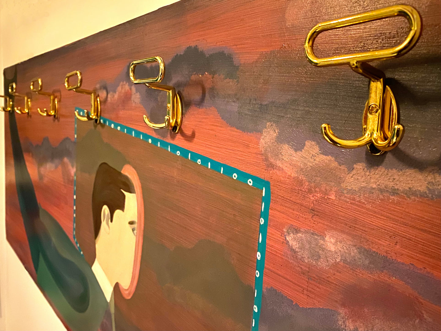 Kleiderbügel: „Digital Black Hole“