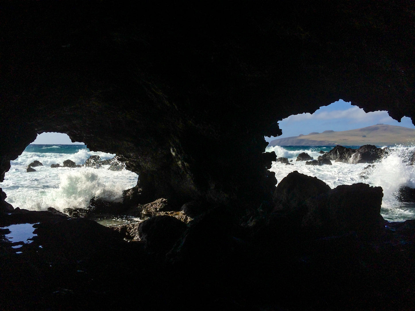 241 – Fenster im Wasser, Rapa Nui