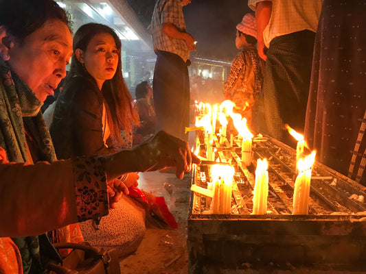 248 - Votive Candles, Burma