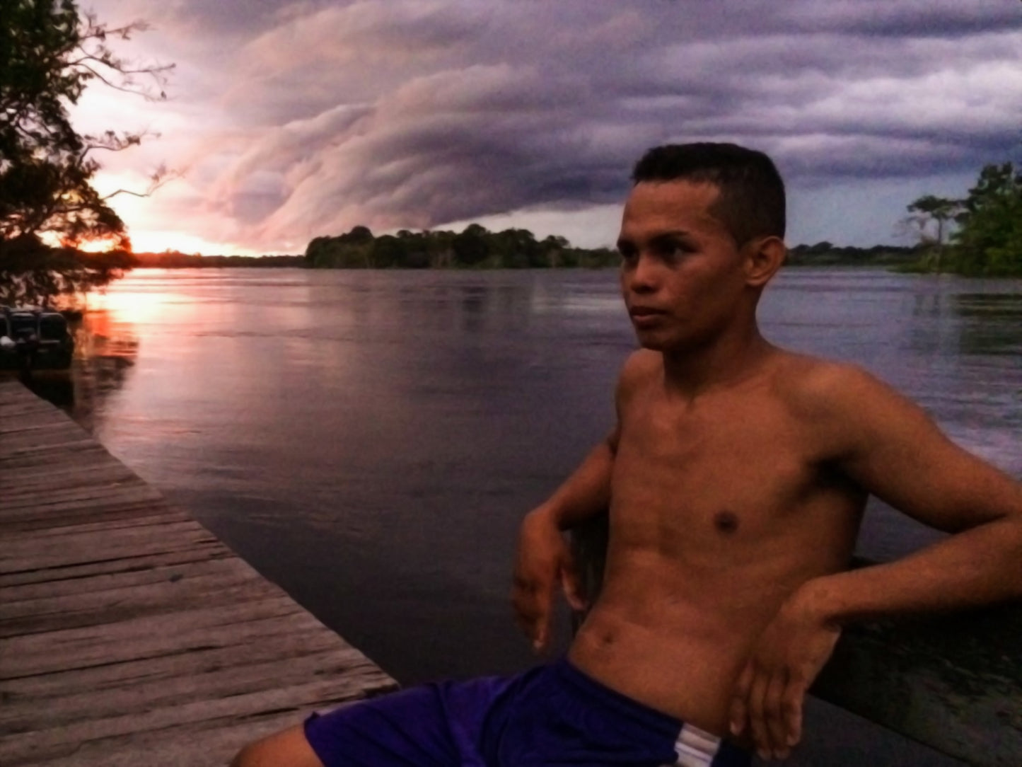 330 - Amazonian Boy, Amazon rainforest