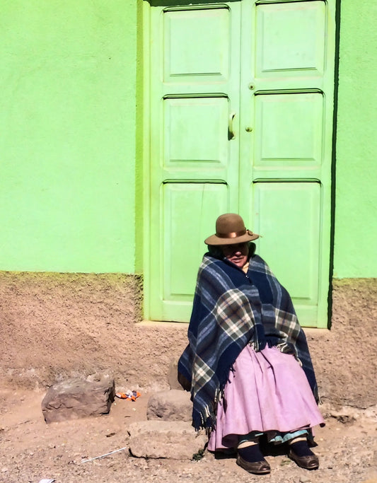 367 - Rosalia and the Green Wall, Bolivia-Perù border